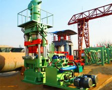 天津全自動液壓磚機客戶現場